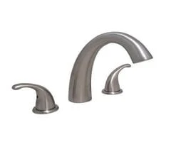 Best Sale 😍 PROFLO® Alvord Two Handle Roman Tub Faucet in Brushed Nickel Trim Only 🤩
