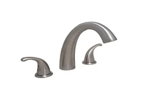 Best Sale 😍 PROFLO® Alvord Two Handle Roman Tub Faucet in Brushed Nickel Trim Only 🤩