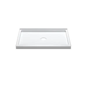 Promo 🌟 PROFLO® Hammond 48 x 36 in. Rectangle Shower Base in White 🤩