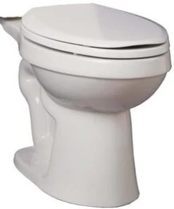 Best deal 🛒 PROFLO® Edgehill 16-1/8 in. Round Toilet Bowl in White ❤️