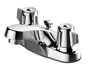 Hot Sale 🌟 PROFLO® Kinross Two Handle Centerset Bathroom Sink Faucet in Polished Chrome 🌟