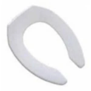 Best Sale ⭐ PROFLO® Elongated Open Front Toilet Seat in White ⌛