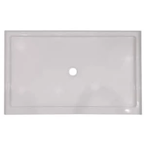 Buy ❤️ PROFLO® Hammond 48 x 34 in. Rectangle Shower Base in White ❤️ - Image 2