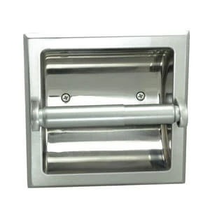Best Pirce 🌟 PROFLO® Recessed Mount Toilet Tissue Holder in Polished Chrome 🔔