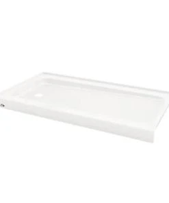 Top 10 ✔️ PROFLO® Bannack 60 x 32 in. Enameled Steel Shower Floor with Left Drain in White 🔥