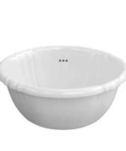 Hot Sale 🔔 PROFLO® Richardson 17-5/8 x 14-1/2 in. Oval Vitreous China Drop-in Bathroom Sink 👏