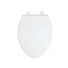 Best reviews of ❤️ PROFLO® Elongated Closed Front Toilet Seat in White 😀