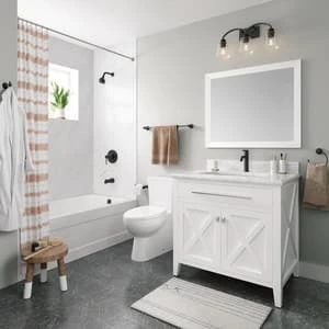 Flash Sale ⭐ PROFLO® Orrs 24 in. Towel Bar in Matte Black ✔️ - Image 2