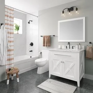 Flash Sale ⭐ PROFLO® Orrs 24 in. Towel Bar in Matte Black ✔️ - Image 3