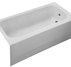 Outlet 😀 PROFLO® S-Series 60 x 30 in. Soaker Alcove Bathtub Right Drain in White 😀