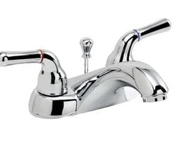 Best Sale ⭐ PROFLO® Two Handle Centerset Bathroom Sink Faucet with Pop-Up Drain Assembly in Polished Chrome 👍