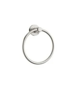 Best deal ⌛ PROFLO® Pixley Round Closed Towel Ring in Brushed Nickel 🤩