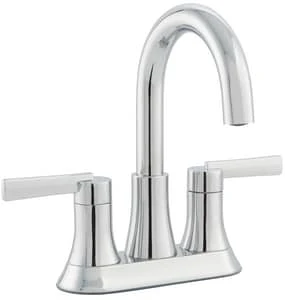 Discount ⭐ PROFLO® Orrs Two Handle Centerset Bathroom Sink Faucet with Brass Pop-Up Drain Assembly in Polished Chrome 🔥