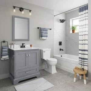 New ⌛ PROFLO® Kelper Rectangular Closed Towel Ring in Matte Black 🎁 - Image 3