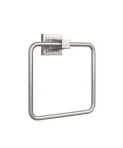 Cheap 🔥 PROFLO® Kelper Rectangular Closed Towel Ring in Brushed Nickel ✔️