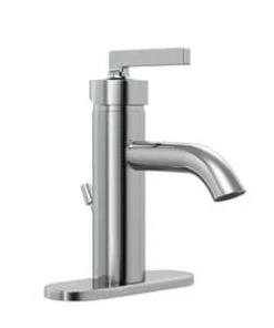 Discount 🧨 PROFLO® Pixley Single Handle Monoblock Bathroom Sink Faucet in Polished Chrome Lever Handle 😍