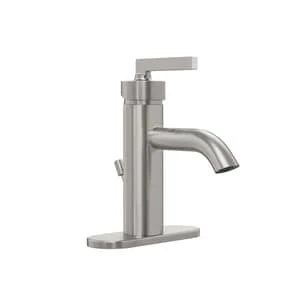 Best reviews of 👏 PROFLO® Pixley Single Handle Monoblock Bathroom Sink Faucet in Brushed Nickel Lever Handle 🔔
