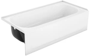 Cheap 🥰 PROFLO® Folsom 60 x 30 in. Alcove Bathtub with Left-Hand Drain in Bone 🧨