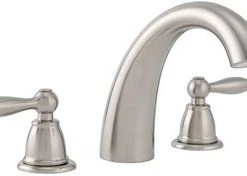 Best deal ✨ PROFLO® Bothwell Two Handle Roman Tub Faucet in Brushed Nickel (Trim Only) ✨