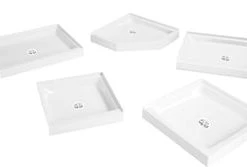 Best deal ✨ PROFLO® Morenci 42 x 34 in. Rectangle Shower Base in White ⭐