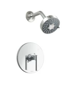 Discount ✔️ PROFLO® Single Handle Multi Shower Faucet in Polished Chrome Trim Only 🛒