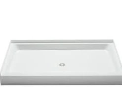 Cheapest ⭐ PROFLO® Morenci 54 x 34 in. Rectangle Shower Base in White ⌛