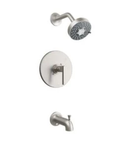 Best Sale ❤️ PROFLO® Pixley Single Handle Bathtub & Shower Faucet in Brushed Nickel Trim Only 🤩