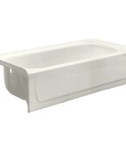 Wholesale ✔️ PROFLO® S-Series 60 x 30 in. Soaker Alcove Bathtub Left Drain in Biscuit 🎁