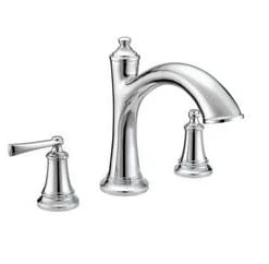 Best deal ❤️ PROFLO® Hopkins Two Handle Roman Tub Faucet in Chrome (Trim Only) 😍