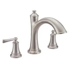 Best Pirce 😍 PROFLO® Hopkins Two Handle Roman Tub Faucet in Brushed Nickel (Trim Only) ✔️